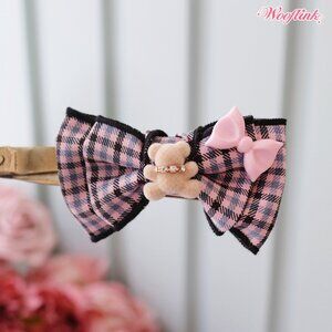 Fall In Love Hair Bow by Wooflink - PINK -NEW!